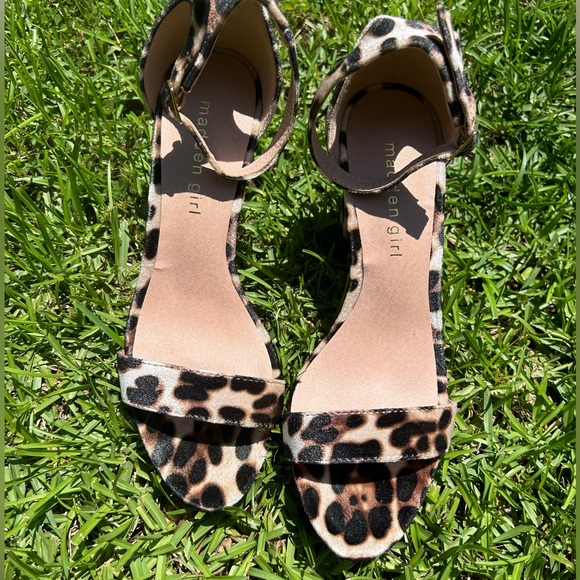 Madden Girl Leopard Print Heels - Picture 4 of 12